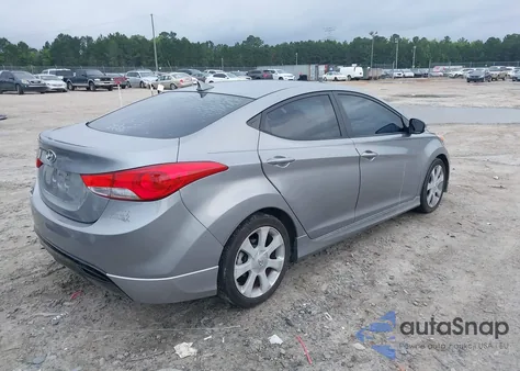 2013 Hyundai Elantra Limited z USA, uszkodzony, nr VIN KMHDH4AE2DU636554